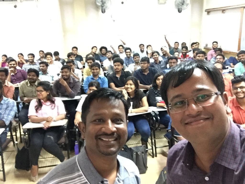 Chandra Kumar guest lecture on AI at BIM, August 2018