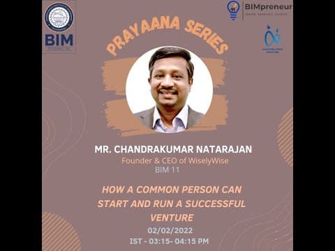 Startup Success in the Age of AI — BIMPreneur PRAYAANA Series